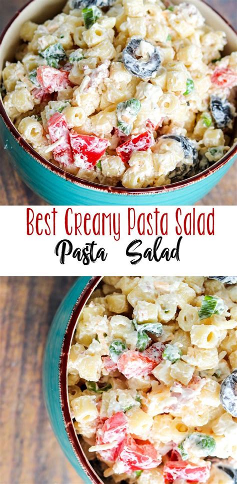 Whether you are looking for some quick and easy. Best Creamy Pasta Salad for a BBQ #BBQWeek in 2020 ...