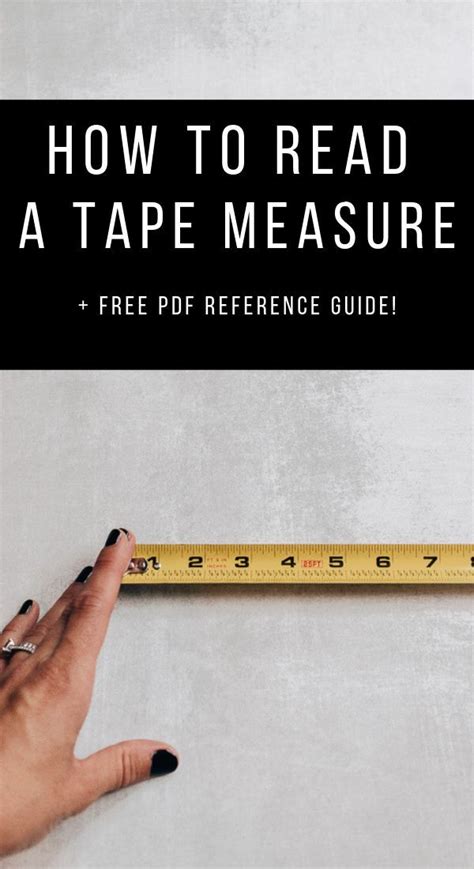 How To Read A Tape Measure Free Pdf Printable Decorhint A Home