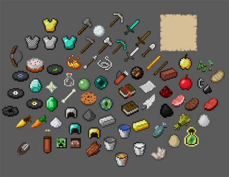 Minecraft Items In Blender By Elb89crash By Elb89crash On Deviantart