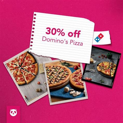 The company logo originally had three dots, representing the three. 23 Apr 2020 Onward: Domino's Pizza 30% OFF Promotion on ...