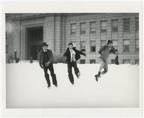 Kenneth Spencer Research Library Blog Throwback Thursday Ice Skating
