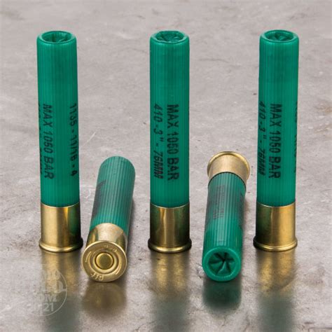 410 Gauge 4 Shot Ammo For Sale By Remington 25 Rounds