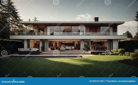 Visionary Residences: Dream House Design Elegance Stock Photography