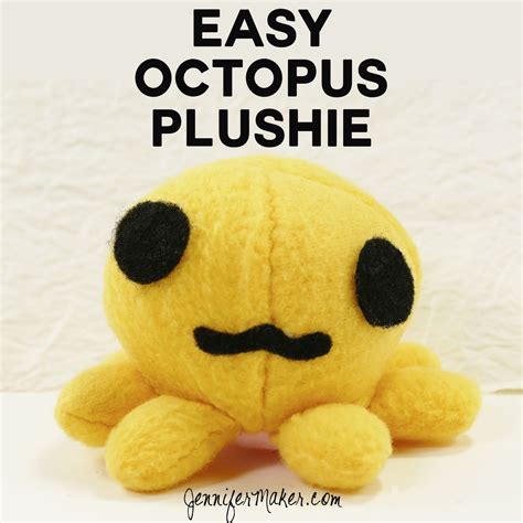 Octopus Plushie Pattern Tutorial Easy And Cute Plushie Patterns Plushies Sewing Projects For
