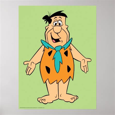 The Flintstones Fred Flintstone Poster Au