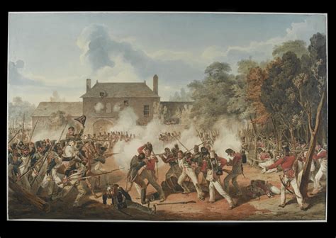 Defence Of The Chateau De Hougoumont Battle Of Waterloo VanGoYourself