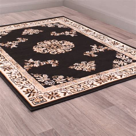 Medallion Rugs In Black By Rugstyle Buy Online From The Rug Seller Uk