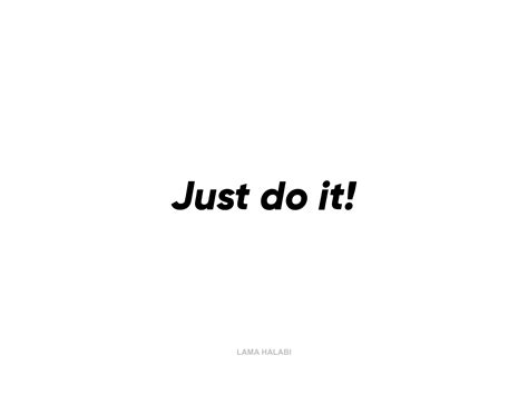 Just Do It Animated By Lama On Dribbble