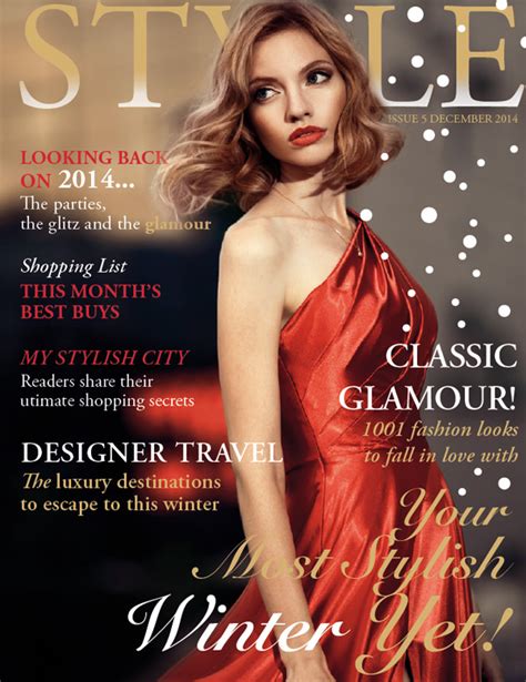 Design A Fashion Magazine Cover In Adobe Indesign Alltuto35