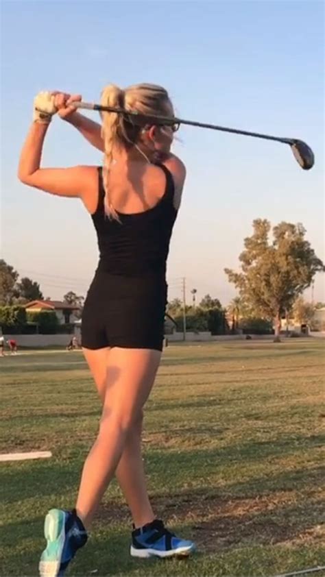 Paige Spiranac Mini Sexy Golf Ladies Golf Golf Tips