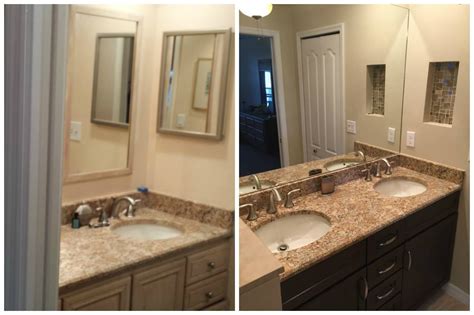 Be sure to allow the paint to fully dry. Pin by Groza Builders, Inc. on Bathrooms | Bathroom vanity ...