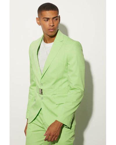 Green Blazers For Men Lyst