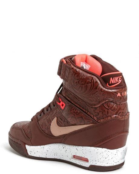 Search for nike nike nike. Nike Air Revolution Sky Hi Hidden Wedge Sneaker in Brown ...