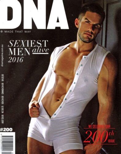 DNA Magazine 200 Gay Men Sexiest Men Alive 2016 DAN RODRIGUES FRANK