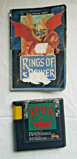 Rings Of Power Sega Genesis 1991 For Sale Online Ebay