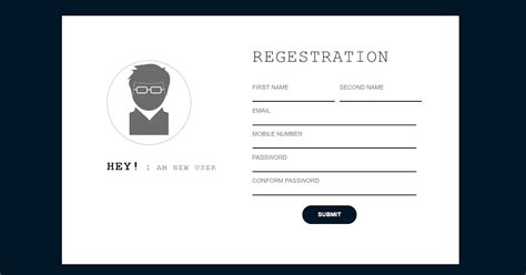 Modern Registration Form Design By Using Html And Css