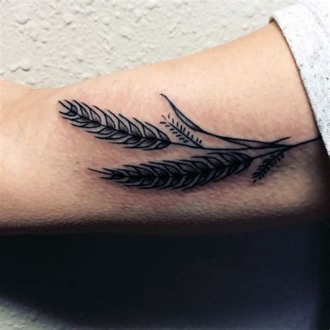 Virgo has many different designs, such as wheat grains and virgin mary. 50 Wheat Tattoo Designs For Men - Cool Crop Ink Ideas
