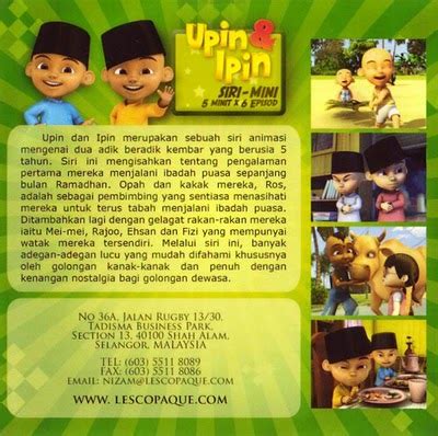Sinopsis film upin & ipin keris siamang tunggal. Yewecado 4B