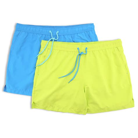 george men s and big men s 6 basic swim shorts 2 pack up to size 5xl