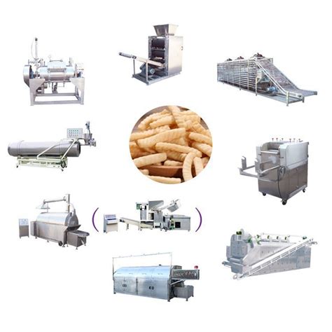 Snack Pellets Production Line Shantou Huaxing Machinery Factory Co Ltd Automatic