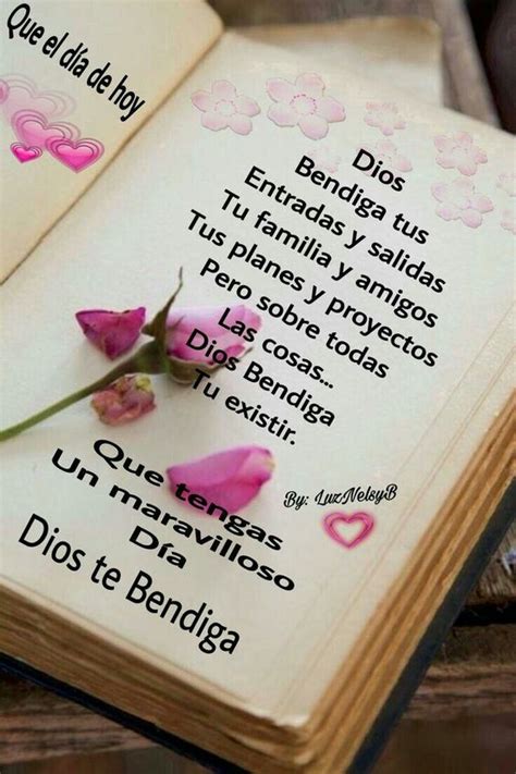 Bendiciones Para Ti Mi Amor En Este Día Para Tu Familia Hoy Y Siempre