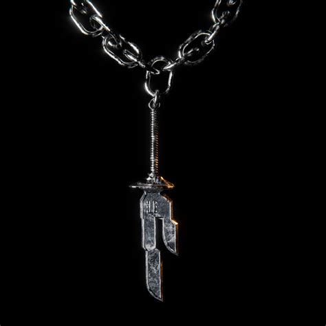 Inverted Spear Of Heaven Necklace Kami Studios
