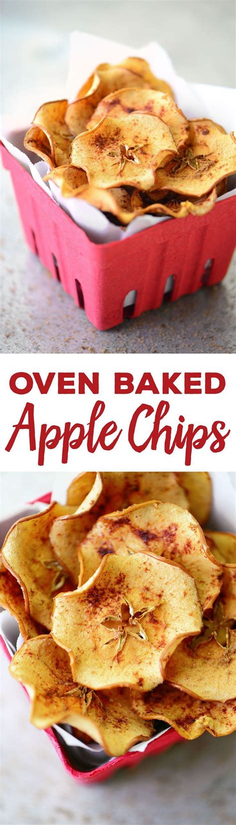 Baked Apple Chips Are Simple To Make With Only Four Ingredients These