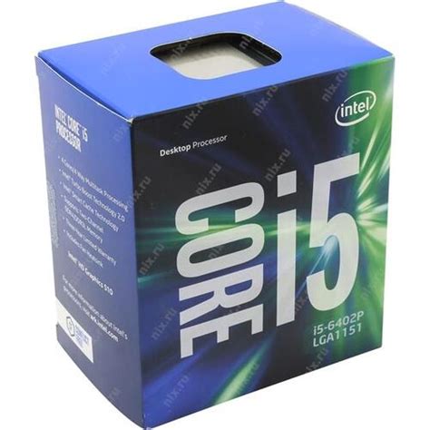 Процессор Intel Core I5 6402p Box Sr2nj Bx80662i56402p — купить