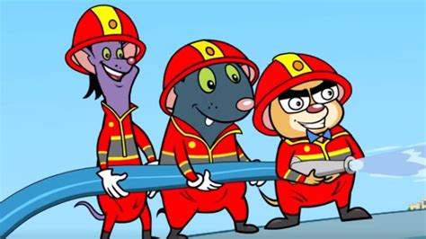 Rat A Tat Mouse Firefighters Vs Fireman Don Funny Animated Cartoon