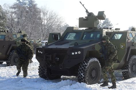 Serbian Armed Forces Receives New Milos Armoured Combat Vehicles