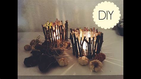 Diy Wood Candle Holders Youtube