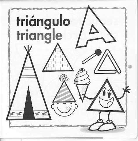 Figuras geométricas en inglés para niños Imagui