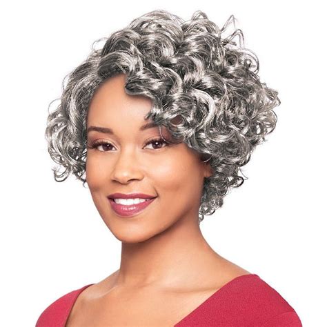 Synthetic Fiber Foxy Color Show Wigs Kate Gorgeous Silver Beauty Beauty Illustration