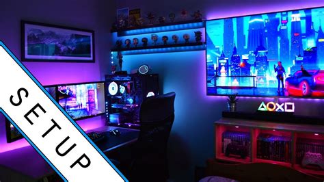 Gaming Setup Room Tour 2019 Ultimate Small Youtube Bedroom