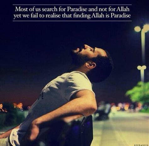 Finding Allah Is Paradise Prophet Pbuh Peace Be Upon Him
