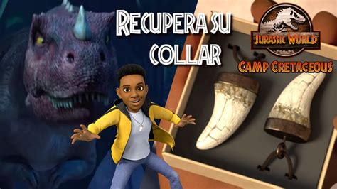Darius Recupera Su Collar En La 2da Temporada De Jurassic World Camp