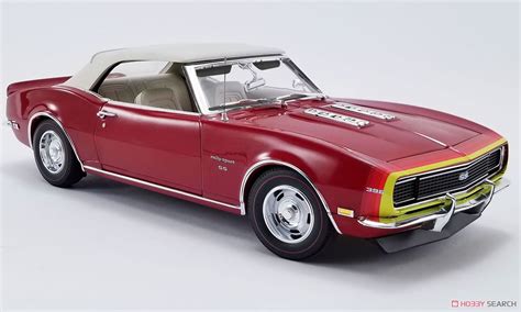 1968 Unicor Ss Camaros Convertible Matador Red Diecast Car Item
