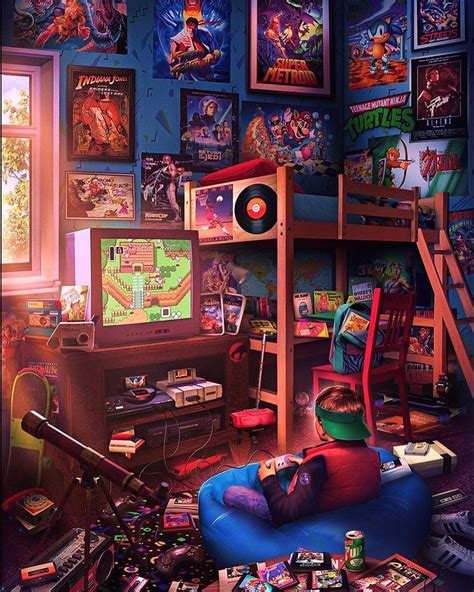 Cool 90s Room Wallpaper 2023