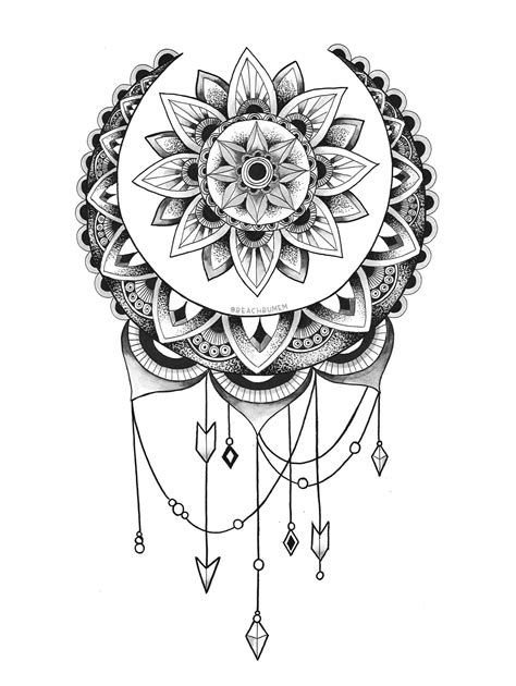 Free Free 263 Heart Dream Catcher Mandala Svg SVG PNG EPS DXF File
