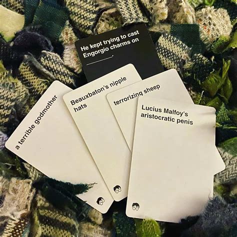 Maybe you would like to learn more about one of these? Cards Against Muggles: All You Need To Know About - Cards Against World