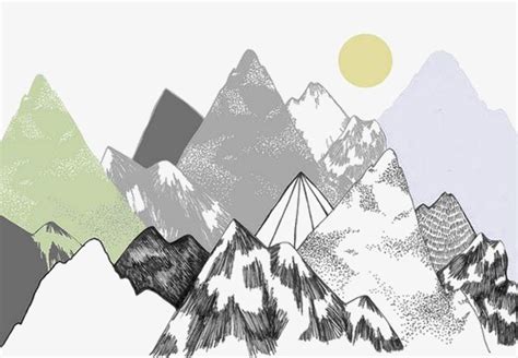 Download High Quality Mountain Clipart Watercolor Transparent Png