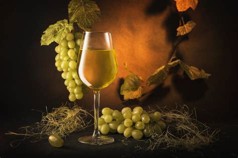 Green Grapes On Clear Wine Glass · Free Stock Photo