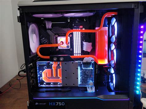 My New Water Cooled Pc Specs I9 Etx 2080 Strix Asus