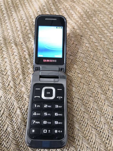 Samsung C3595 3g Wcdma Flip Big Button Mobile Phone Black Best
