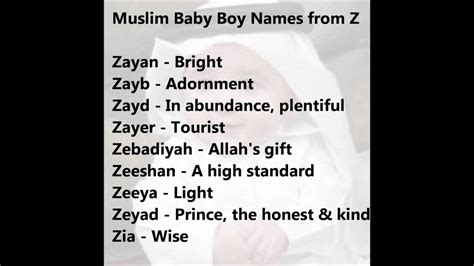 Muslim Girls Name Z Lastcaqwe