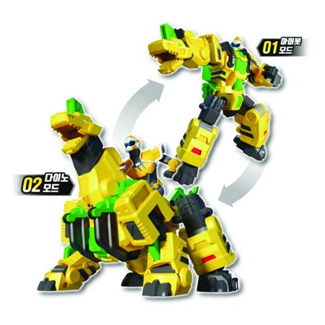 Toy Tron Special Attack Miniforce Kiomax Super Dinosaur Power Combined