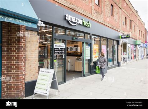 Amazon Fresh Just Walk Out supermarket, Upper Richmond Road West, East