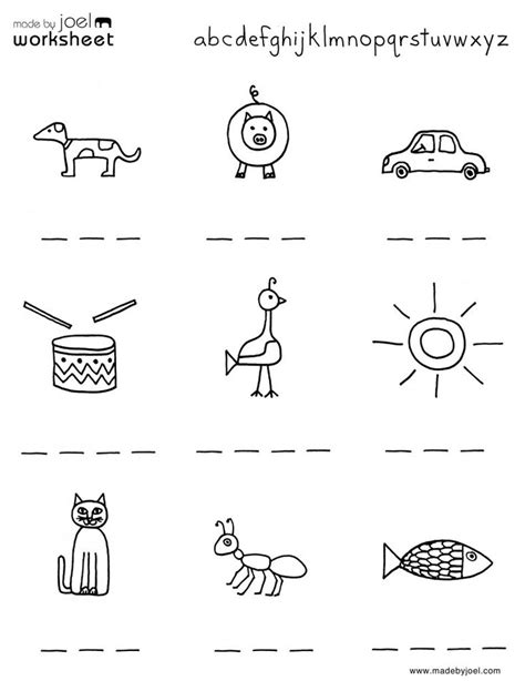 Crafts,actvities and worksheets for preschool,toddler and kindergarten.free printables and activity pages for free.lots of worksheets and coloring pages. 11 Best Images of ABC Preschool Worksheets Spelling - Kindergarten Pet Worksheets Free, Free ...