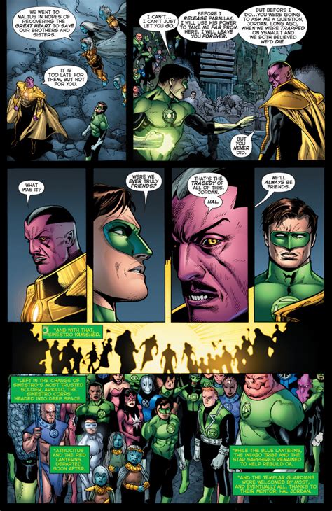 Green Lantern 20for Geoff Johns Fans A Finale Not To Be Missed Borg