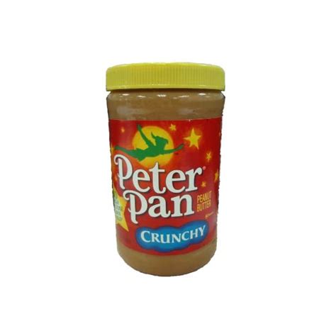 Peter Pan Crunchy Peanut Butter 163oz Jar Pack Of 6 Gourmetian